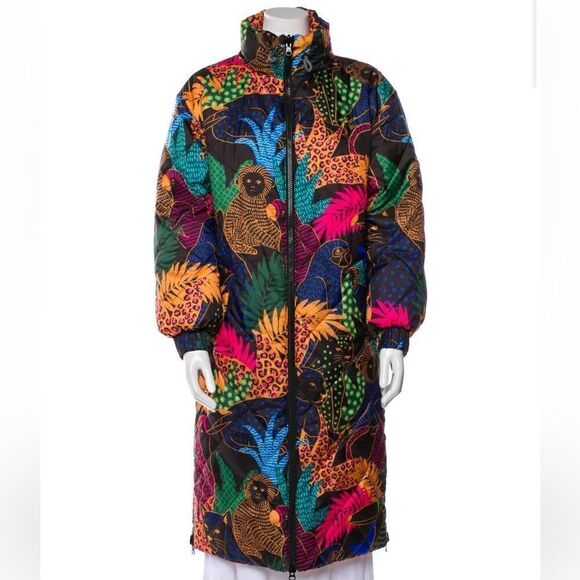 Farm Rio Jungle Pop long jacket reversible - Picture 3 of 8